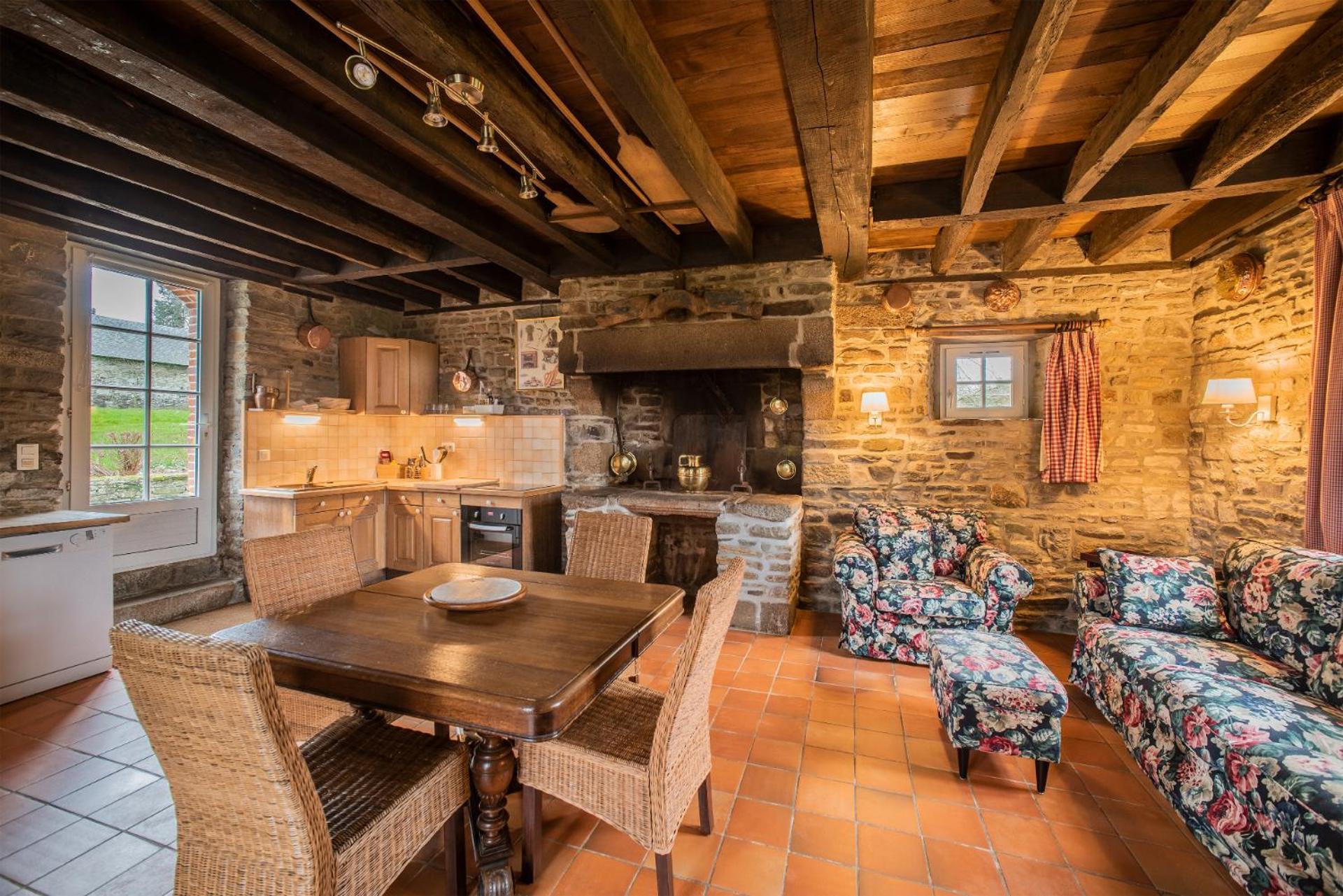 Holiday Home Chateau De Bouceel Mont Saint Michel Vergoncey Zimmer foto